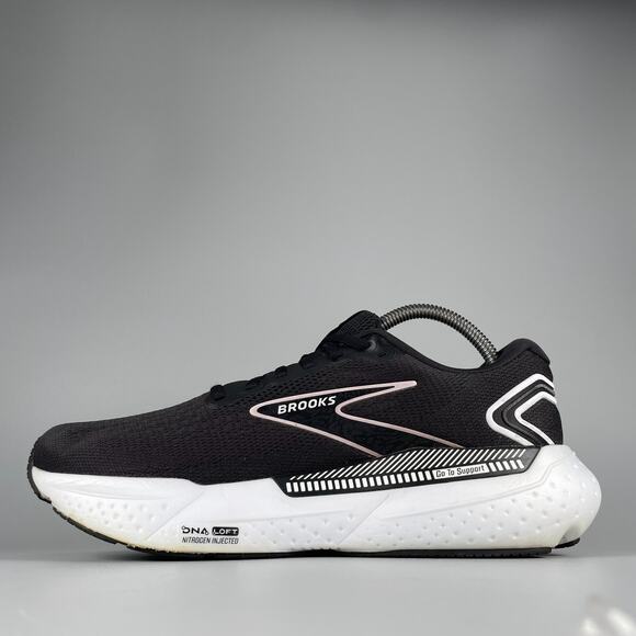 Brooks Glycerin 21 GTS Women's Size 10 D Wide Black White Running Shoes Sneaker - Picture 7 of 9